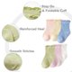 thumbnail image 4 of Laklulu 6 pares de calcetines de malla de verano para bebés, niños y niñas, calcetines para bebés y recién nacidos, 4 of 6