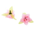 thumbnail image 4 of 50 Piezas Rosa Flores Artificiales Cabezas Hoja Boda Decoración Del Partido en hogar Rosado Macarena Rose de seda, 4 of 6