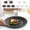 2Pcs Compact Snack Plates Under $5 a1, variant on Kadlawus Small Plates for Dining Table, Plastic Snack Plates, Bone Spitting Garbage Plates, Household Seasoning Dish Set for Kitchen Storage