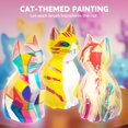 thumbnail image 3 of Kit de luces nocturnas Klever Kits DIY Paint Your Own Cat Lamp 6+, 3 of 8