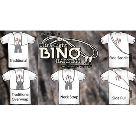 rick young outdoors basic ultra light binocular harness black