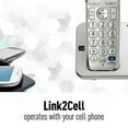 thumbnail image 2 of Panasonic KX-TGE263S Link2Cell Bluetooth Enabled Phone, 3 Cordless Handsets, 2 of 10
