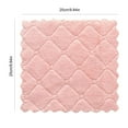 thumbnail image 3 of Easeky 5-Pack 10"X10" Dual-Sided Scouring Dish Cloths, Coral Fleece & Mesh Scrubber Towels, Reusable Wash Rags for Pots, Pans, Countertops, Dorm, Rv, Restaurant Kitchens, 3 of 9