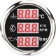thumbnail image 1 of New 52mm 3 In 1 For Water Temp Meter Voltage Oil Pressure Gauge For Car Boat Marine Yachts Digital Gauges Accessories, 1 of 1