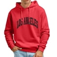 thumbnail image 1 of Gibobby Sudadera DE Bloques con Capucha Colores Stretch Hombre Hoodie(Rojo,M), 1 of 4