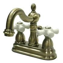 4 in. Centerset Bathroom Faucet  Antique Brass