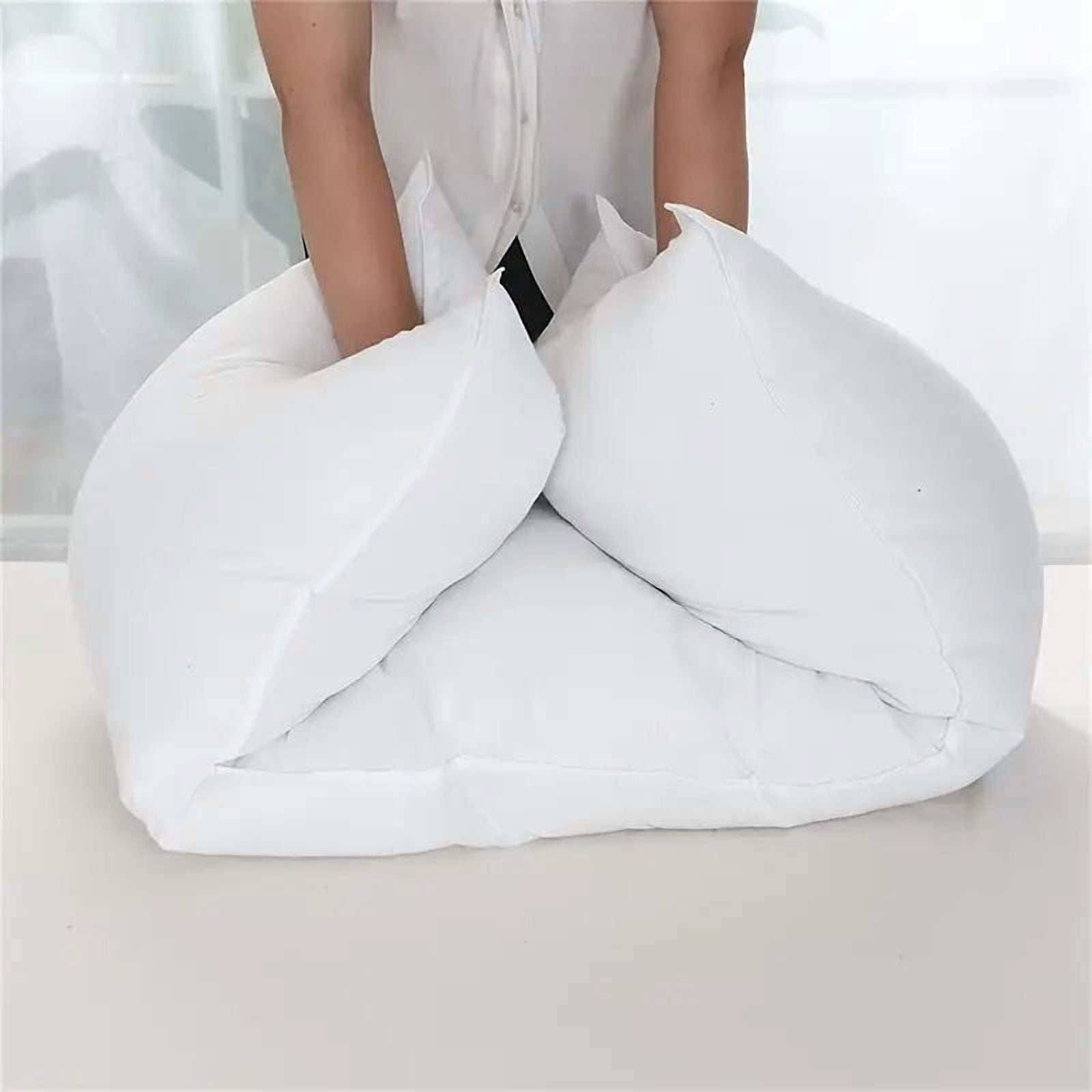 Fluffy Bed Sleep Side Pillow Body Pillow Core  Extra Long 14 inches x 36 inches  Suitable for Side Sleepers  Relieves Neck and Back Pressure  Four Seasons Universal Bed Sofa  Pregnant Sle
