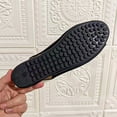 thumbnail image 5 of Rvasteizo Flats for Women Solid Soft Sole Peep Open Toe Bow Lazy Moccasin Outdoor Summer Shoes, 5 of 5