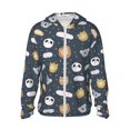 thumbnail image 2 of Lsque Cartoon Animals UPF 50+ Lightweight Sun Protection Men's Women's Long Sleeve Shirt, Hoodie Performance -3X-Large, 2 of 9