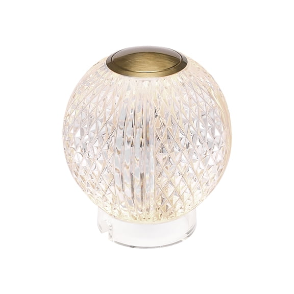 Alora Lighting TL321904NB Marni 4" Tall Table Lamp - Brass