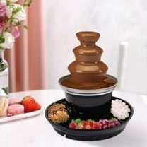 Chocolate Fountain Machine 3 Tier Stainless Steel Luxury Cheese Cascading Fondue
