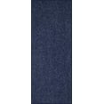 thumbnail image 1 of Home Queen Solid Beige Color Custom Size Runner Area Rugs Petrol Blue - 2' x 36', 1 of 2
