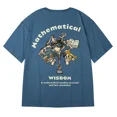 thumbnail image 5 of Camisetas con gráficos divertidos de sabiduría para hombre, camisetas de algodón de verano de manga corta con letras, camisetas casuales Y2K, ropa de calle, camisetas de moda, 5 of 5