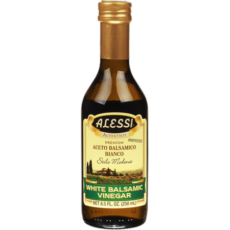 Alessi Premium White Balsamic Vinegar, 8.5 fl oz Bottle