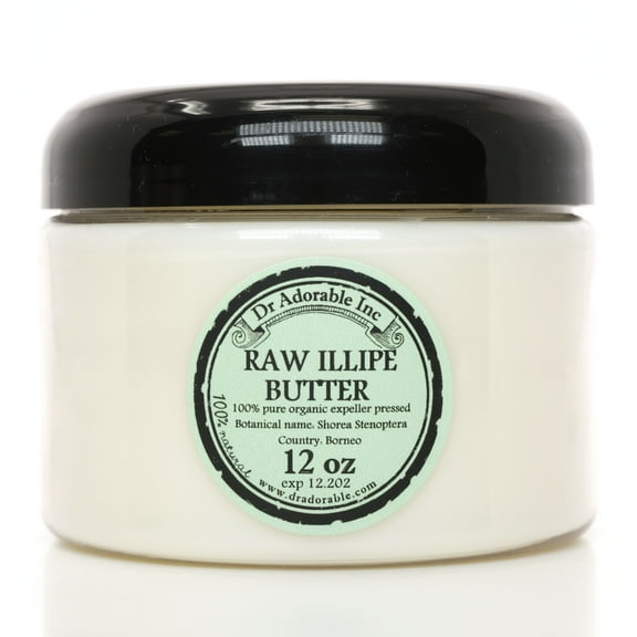 Dr Adorable - 12 oz - Illipe Butter - Organic Fresh Natural