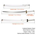 thumbnail image 3 of 41" Bamboo Roronoa Zoro Sword Wado Ichimonji, 3 of 4