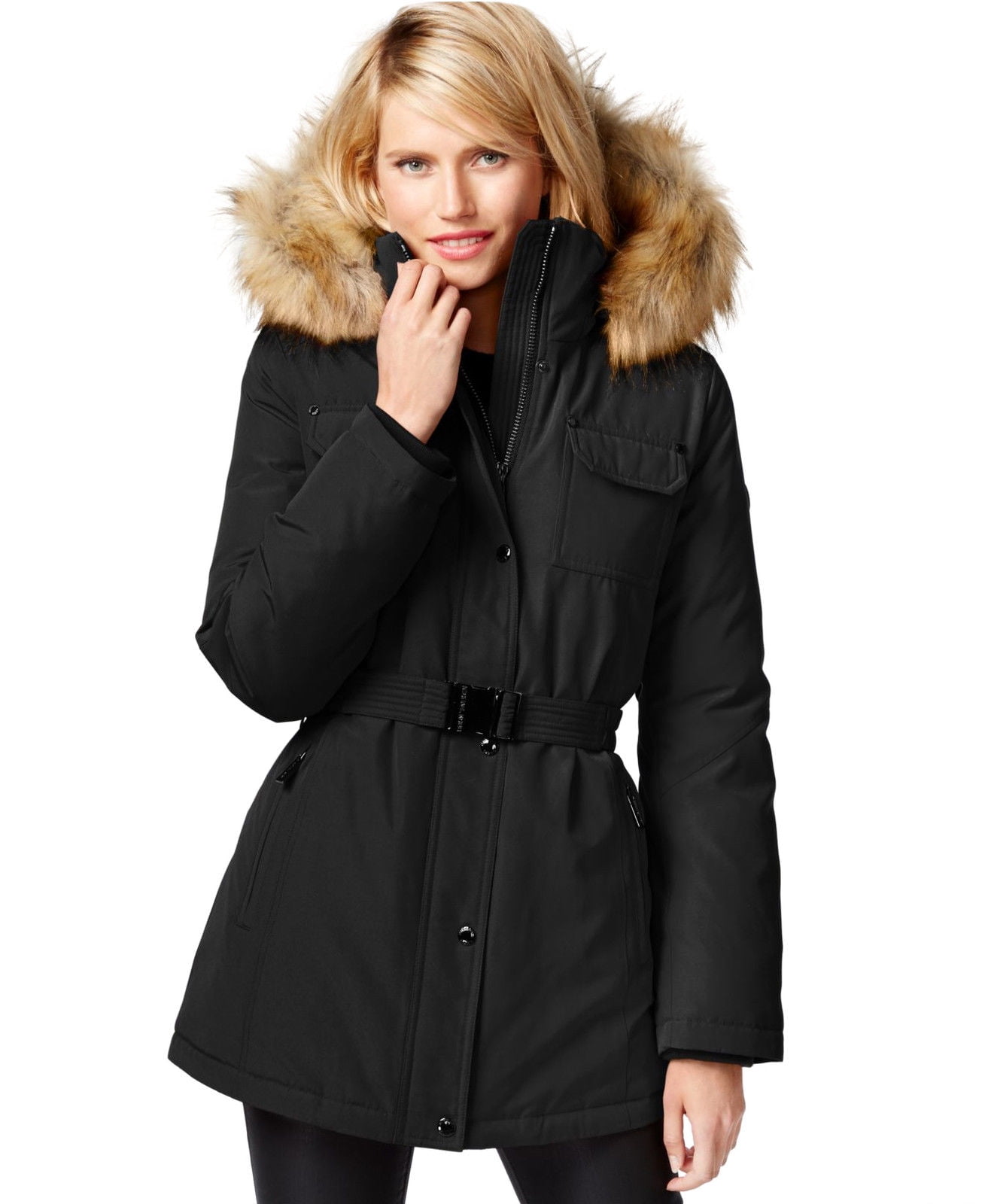 Michael Kors Michael Kors Heavy Down Puffer Jacket Hood down Parka