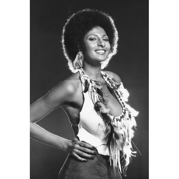 Pam Grier Sexy Stunning Foxy Brown Era 24x36 Poster Walmart Com Walmart Com