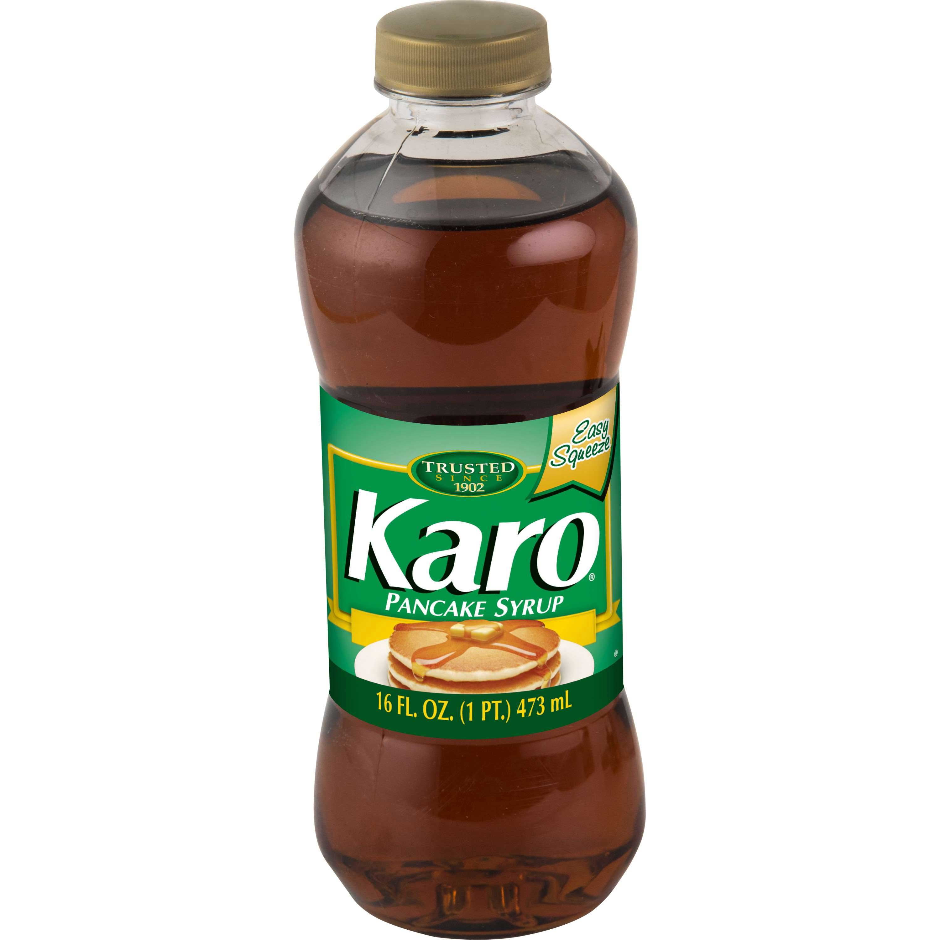 Karo Pancake Syrup, Easy Squeeze, Smooth, 16 fl oz, Shelf Stable, Plastic Bottle