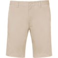 thumbnail image 1 of Kariban - Pantalón corto chino Bermuda para chico hombre (Beige), 1 of 2