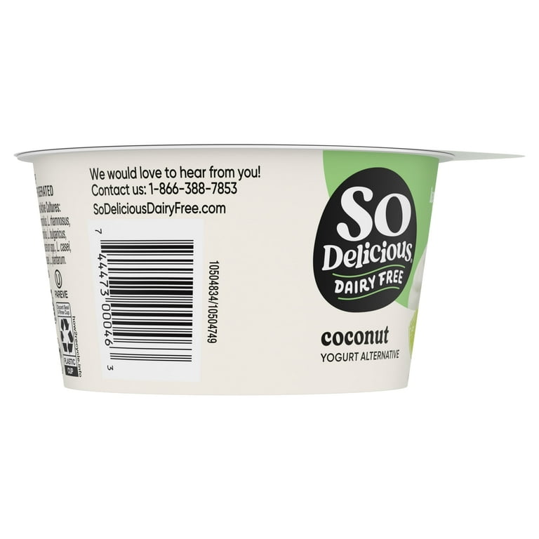 So Delicious Vegan, Dairy Free Key Lime Coconut Yogurt Alternative