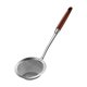 thumbnail image 2 of Colador de embudo de acero inoxidable con mango de madera • Colador de cocina de malla fina para horneado y cocinar • Juego de 4 piezas, 2 of 8