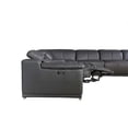 thumbnail image 6 of Titan Furnishings 8-Piece 2-Console 4-Power Reclining Leather Sectional in Gray, 6 of 12