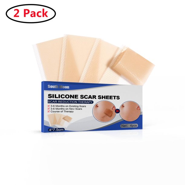 2 Pack Silicone Scar Tape,Scars Removal Treatment, Professional Scar