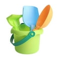 thumbnail image 3 of Juego de juguetes de playa Pasas de arena Regalo de cumpleaños Juguetes Educativos Juguetes Juguete Beach Beach Bucket Toy Juego de juguetes para niños y niñas preescolar Verde, 3 of 8