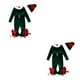 thumbnail image 3 of Moyic Traje de Navidad para niñas, traje de Navidad de manga larga con parte inferior de campana, traje de niño para accesorios de Type9 NO9, 3 of 6