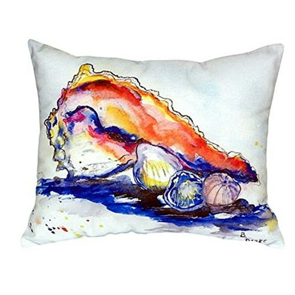 Betsy Drake Interiors Betsy's Conch No Cord Pillow 16x20
