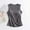 Dark Gray, variant on Women Sleeveless Tank Pajamas Summer Built In Chest Pads Loose Airy Sleepwear