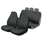 Genuine Dickies Full Vehicle Heavy Duty Polyester Car Seat Covers Black,40212WDI