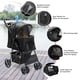 thumbnail image 5 of Foldable Pet Stroller Portable Dog Cat Trolley Breathable Carrier for Dog Kitten Travel Walking Outdoor Cat Dog Accessories ShopWise Round, 5 of 10