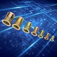 thumbnail image 2 of Nuts,165PCs Rivet Nuts Set Hardware Fastener Industrial Accessory Rugged and Tough, 2 of 8