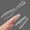 W558 Oval Almond S, variant on YOKEFELLOW Original Sandwich Nails Dual Forms W561 Natural Curved 240Pcs Nail Mold for Quick Nails Extension, No Paper Forms Needed, 15 Sizes Plastic Form, Salon Nail Art Tools