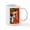 White, variant on CafePress - Flirt Pin Up Girl In Black Mug - 11 oz Ceramic Mug - Novelty Coffee Tea Cup