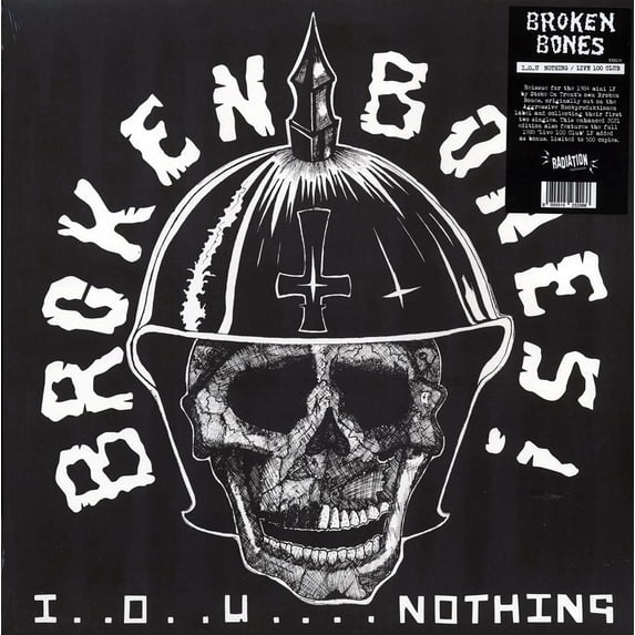 Broken Bones - IOU Nothing/Live 100 Club (ltd. 500 copies made) - LP