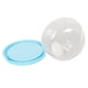 thumbnail image 4 of Cubierta antipolvo para movimiento de reloj, 6 ranuras de almacenamiento, tapa transparente, bandeja protectora antipolvo para reloj azul, 4 of 5