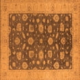 thumbnail image 1 of Ahgly Company Indoor Square Oriental Orange Industrial Area Rugs, 8' Square, 1 of 4