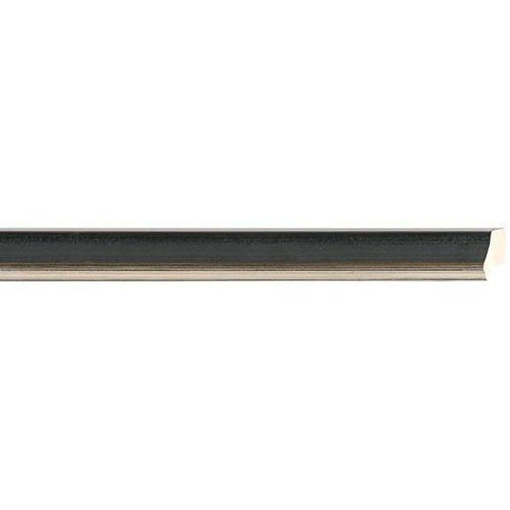 Picture Frame Moulding (Wood) 18Ft Bundle - Traditional Color Finish - 1" Width - 3/4" Rabbet Depth
