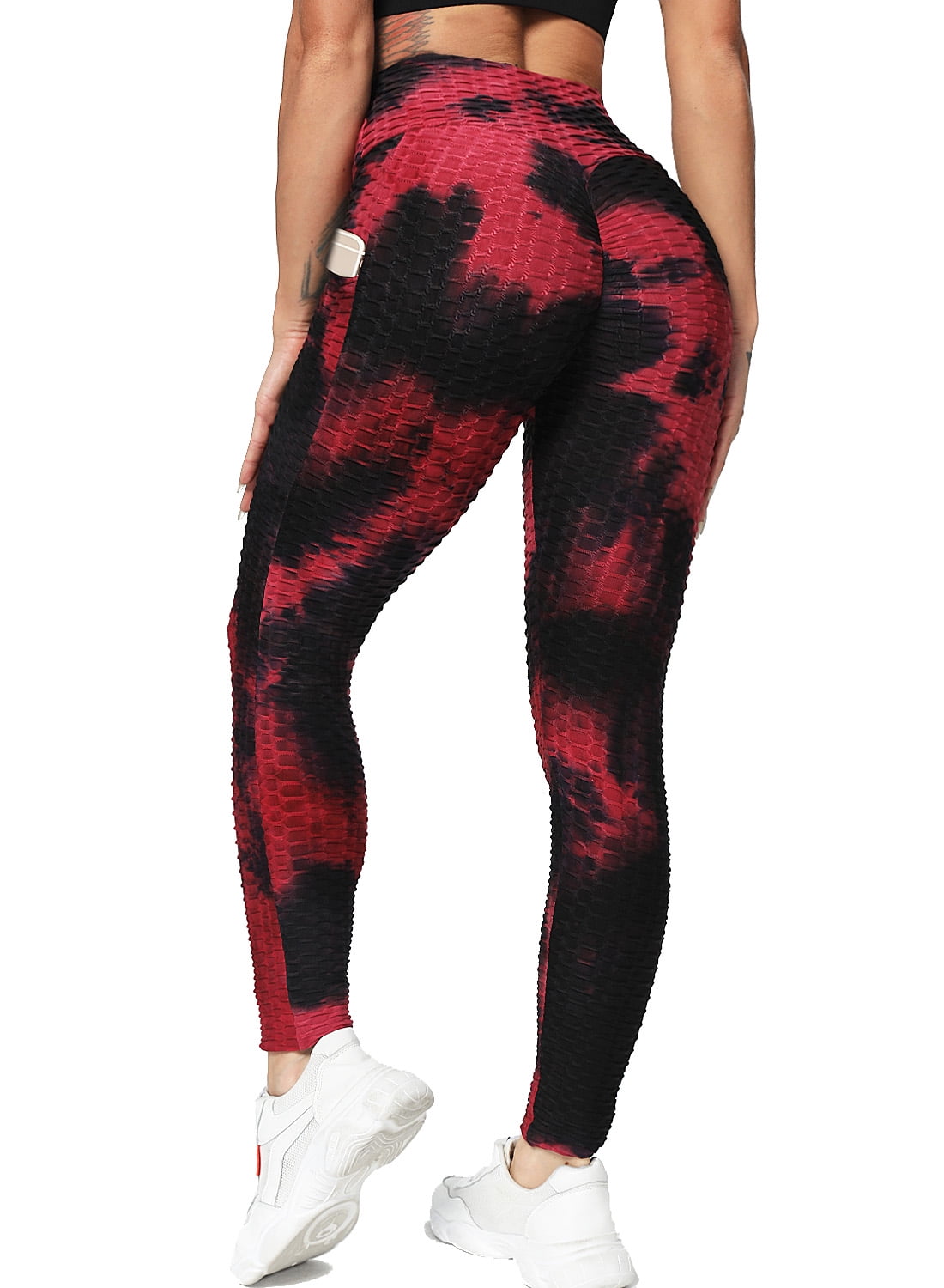 High Waist Tie Dyed Yoga Leggings 