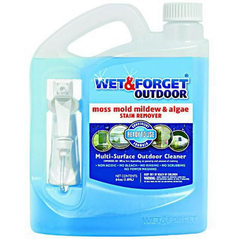 WET AND FORGET 64 oz. Liquid Spray Indoor/Outdoor Spider Killer (803064)