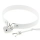 thumbnail image 1 of Estilo punky simple Interés sexy Bondage Corazón de melocotón Amor Bloqueo Collar Collar Correa para el cuello Collar de clavícula Blanco（2 piezas） LingWen 9024715022516, 1 of 1