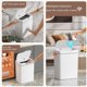 thumbnail image 4 of Bote de basura de inducción automático completo para cocina y dormitorio, cesto de basura con cordón, embalaje automático, bote de basura inteligente, 4 of 5