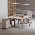 thumbnail image 2 of Studio Boss Office Desk Arts Design Fashion Professional Set Storage Computer Desk Tables Wooden Moveis Para Casa Furniture My Lux Decor Round, 2 of 14