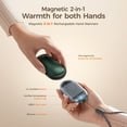 thumbnail image 5 of OCOOPA Rechargeable Hand Warmers 2 Pack ,Electric Portable Magnetic Hand Warmers,Winter Gifts for Women Men,UT3 Lite, 5 of 7