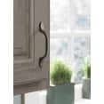 thumbnail image 4 of Amerock Ravino 3 inch Center-to-Center Oil-Rubbed Bronze Cabinet or Furniture Pull, 10 Pack, 4 of 6