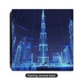 thumbnail image 3 of Decal Skin for PS4 Slim / PS4 Pro / PS4, Whole Body Vinyl Sticker Cover for Playstation 4 Console and Controller (Dubai Hologram), 3 of 5