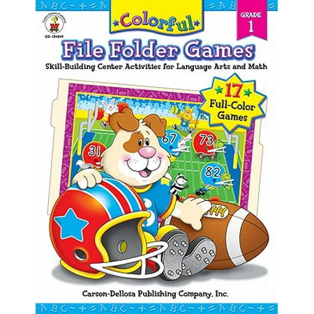 Third Grade File Folder Games Colorful File Folder Games, Grade 1 : Skill-Building Center Activities for Language Arts and Math ()